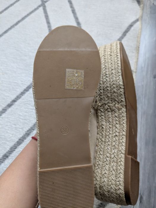 Дамски еспадрили на платформа Zapatos