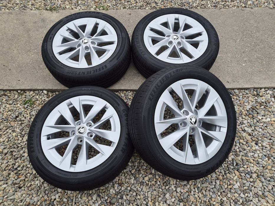 Roti/Jante NOI Skoda Octavia4 anvelope vara NOI 205 55 17 Good Year