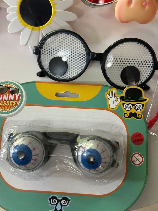 Set 15 ochelari amuzanți pentru petrecere, Halloween, Party – modele diferite