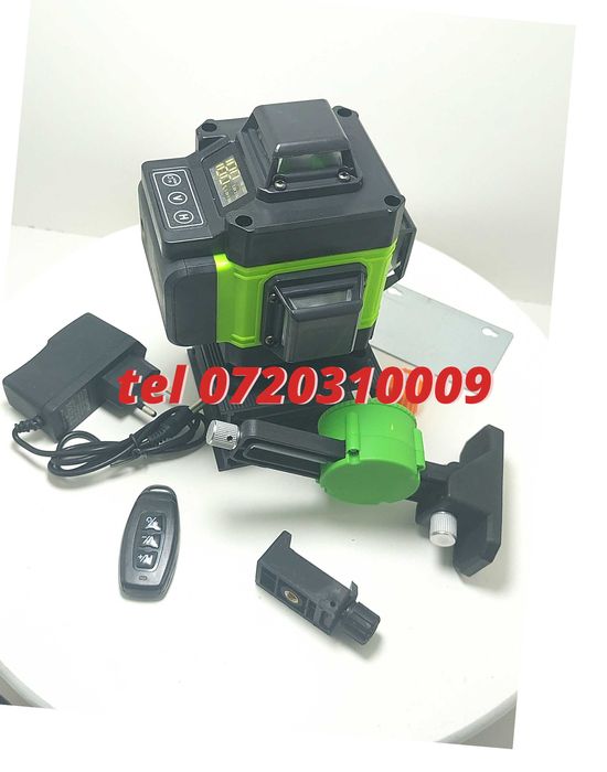 Laser Nivela Profesionala LVDian 360 4D 16 Lini Set