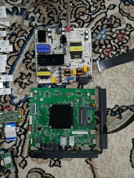 Запчасти на телевизор артель 65 дюйма