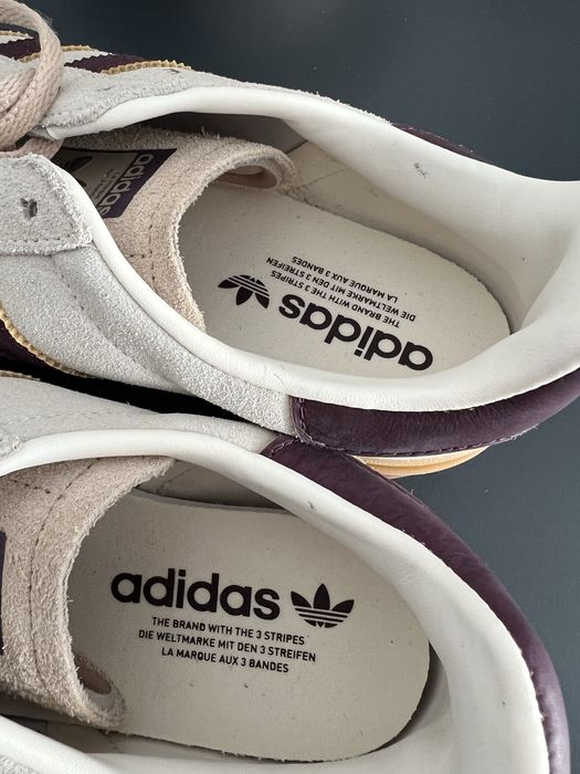 Sneaker low 'Gazelle Bold' Adidas Orginals pe Ecru