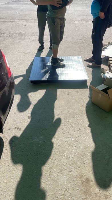 Весы напольные электронные площадочные