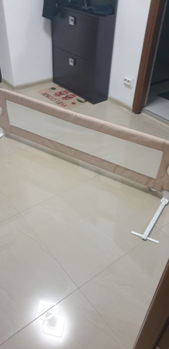 Bariera protectie copii pat 1,50lungime și 40 lătime