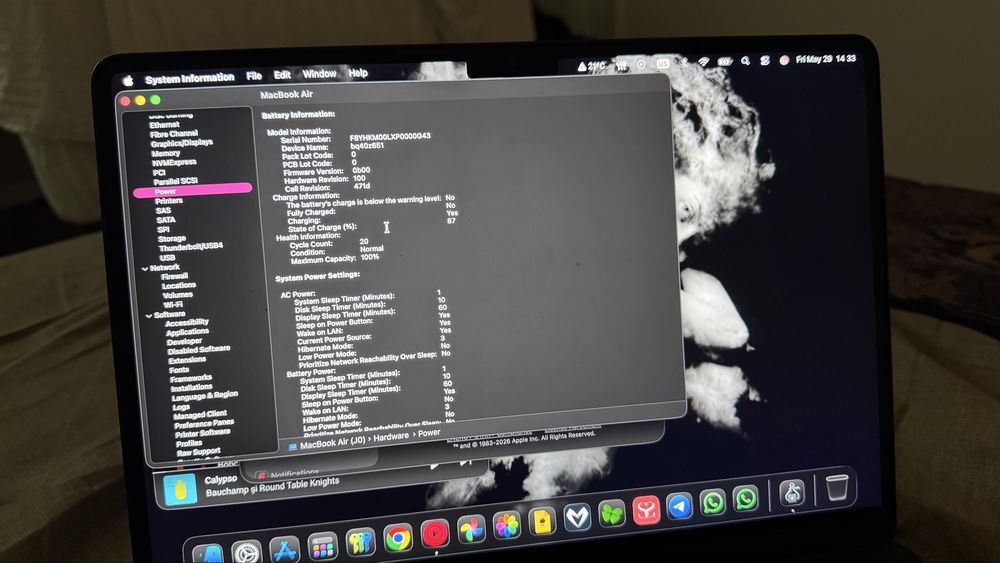 MacBook air 13” M4 16Gb