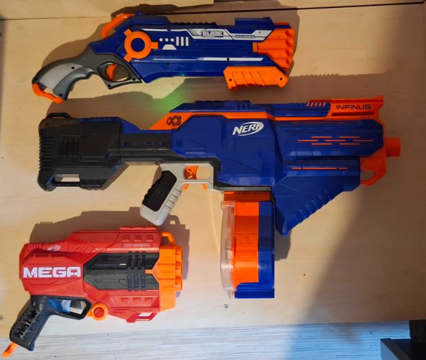 Nurf пушки за игра