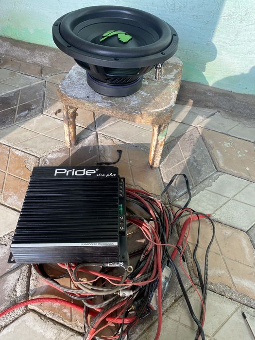 Савбуфер с усилителем и эстрадка