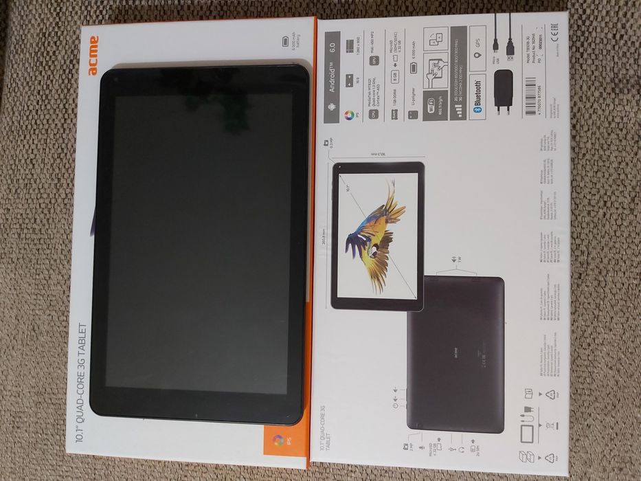 продавам Таблет Acme TB1018-3G, 3G, 10.1"
