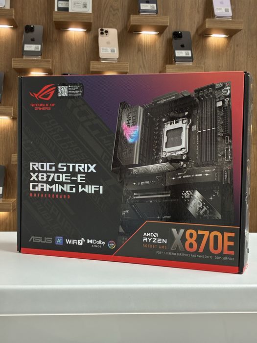 Placa de baza ASUS ROG STRIX X870E-E GAMING WIFI, Socket AM5
