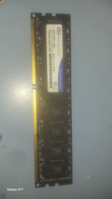 оперативная память ddr3 1600 8gb,1 плашка