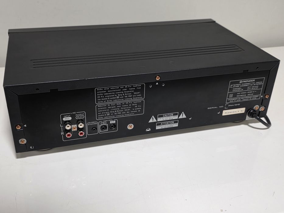Триглав касетен дек Pioneer CT-S410 – С топ калибрация (Super Auto BLE)