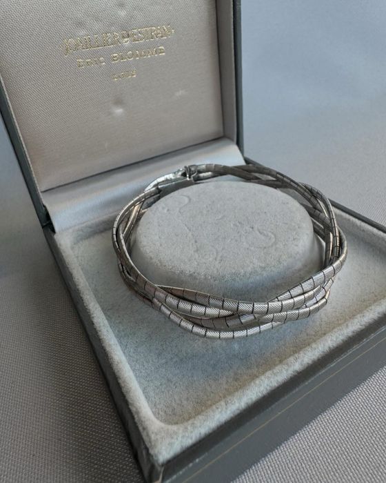 Bratara din argint rodiat