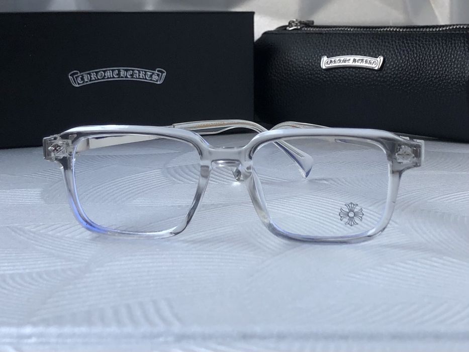 Очила за компютър Диоптрични рамки прозрачни слънчеви chrome hearts
