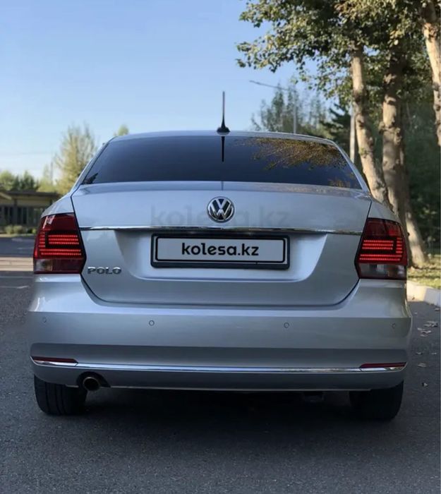 Молдинг крышки багажника VOLKSWAGEN Polo V sedan (15-20) (хром)