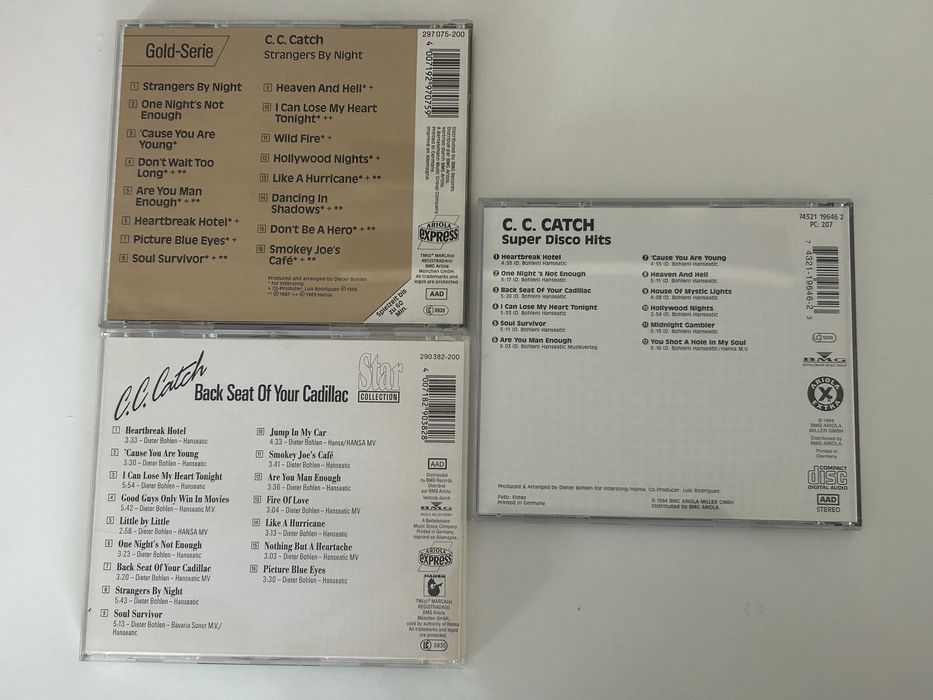 Vand cd-uri originale C C Catch