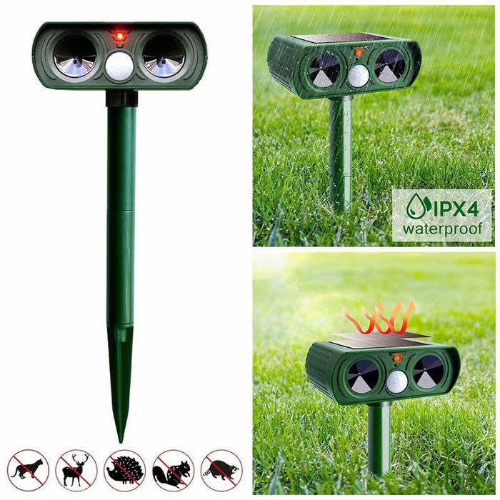 Соларен уред против къртици, гризачи и сляпо куче