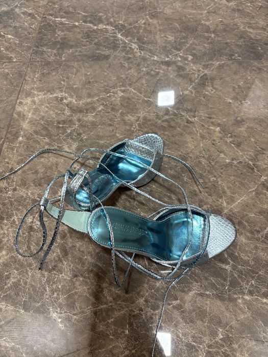 Високи токчета сини