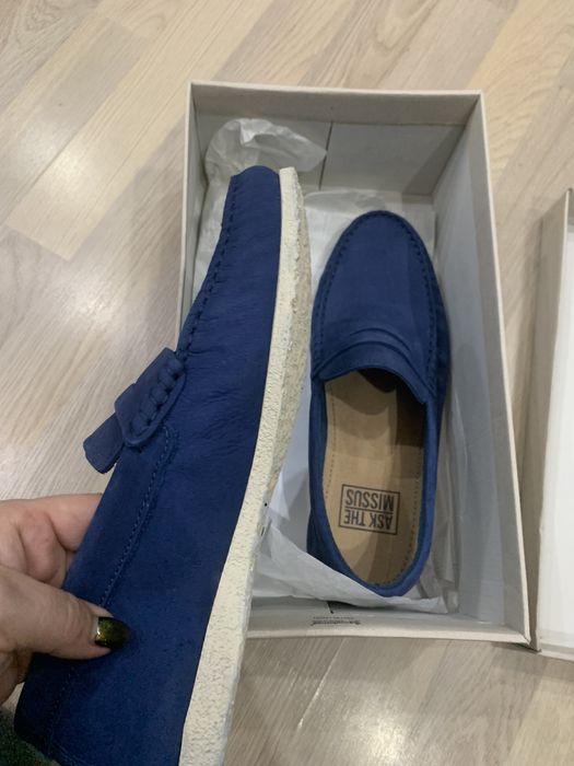 Нови мъжки обувки естествена кожа ASK THE MISSUS номерът е 41