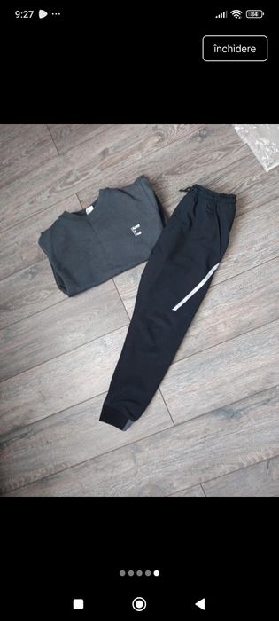 Pantaloni+bluza băieți 7/8 ani