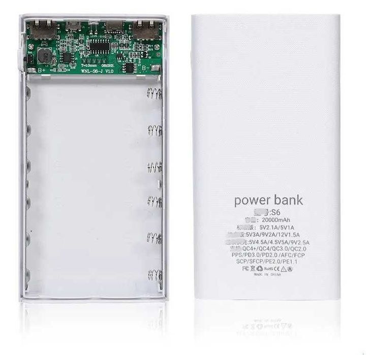 Корпус с для сборки PowerBank на элементах 18650- новое с гарантией