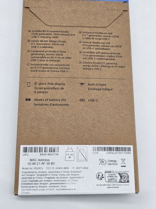 Oferta ! EBook Reader Amazon Kindle 2024 11th gen 16gb verde Matcha