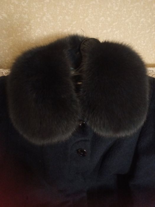 Пальто зимнее лама