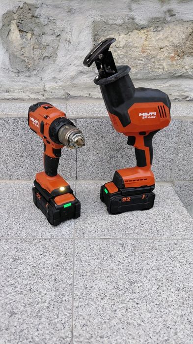 Hilti Винтоверт  и саблен трион Nuron