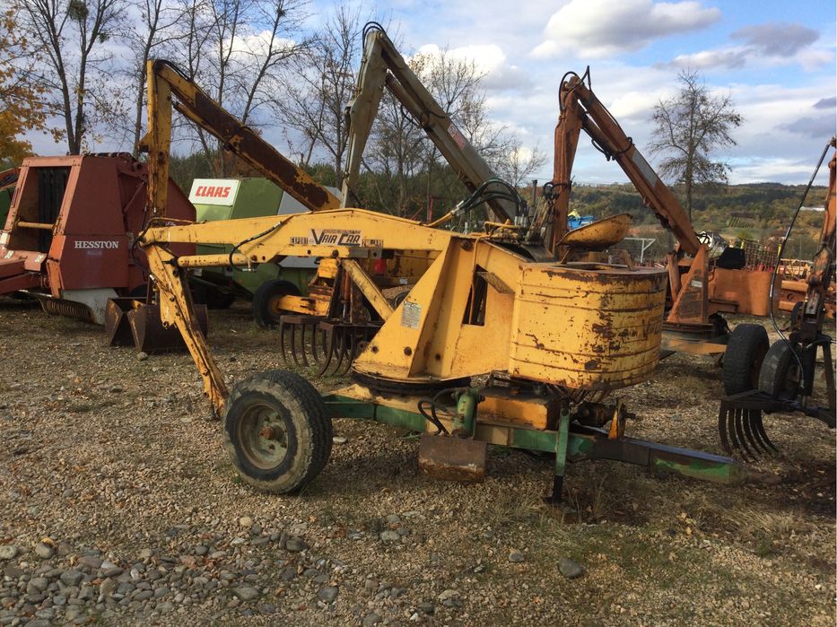 Graifer incarcator de gunoi