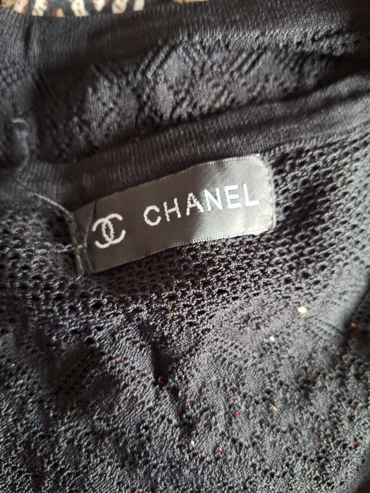 Pulover negru Chanel S