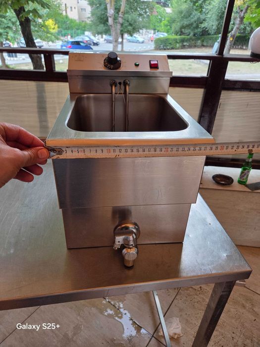 Hota inox aparat taiat legume robot bucatarie cutit electric taiat carne shaorma kebab aparat mentinut cartofi calzi fripteoza electrica