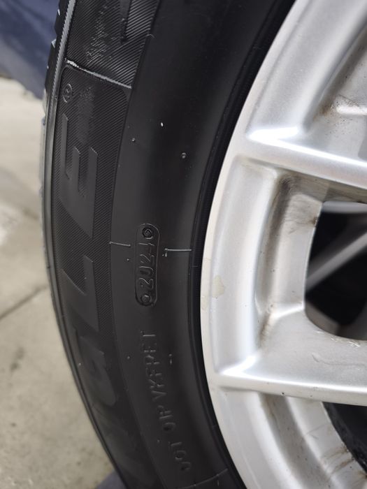 Jante SUV X3 F25 X4 F26 R17 V Spoke style 304 anvelope triangle dot 24