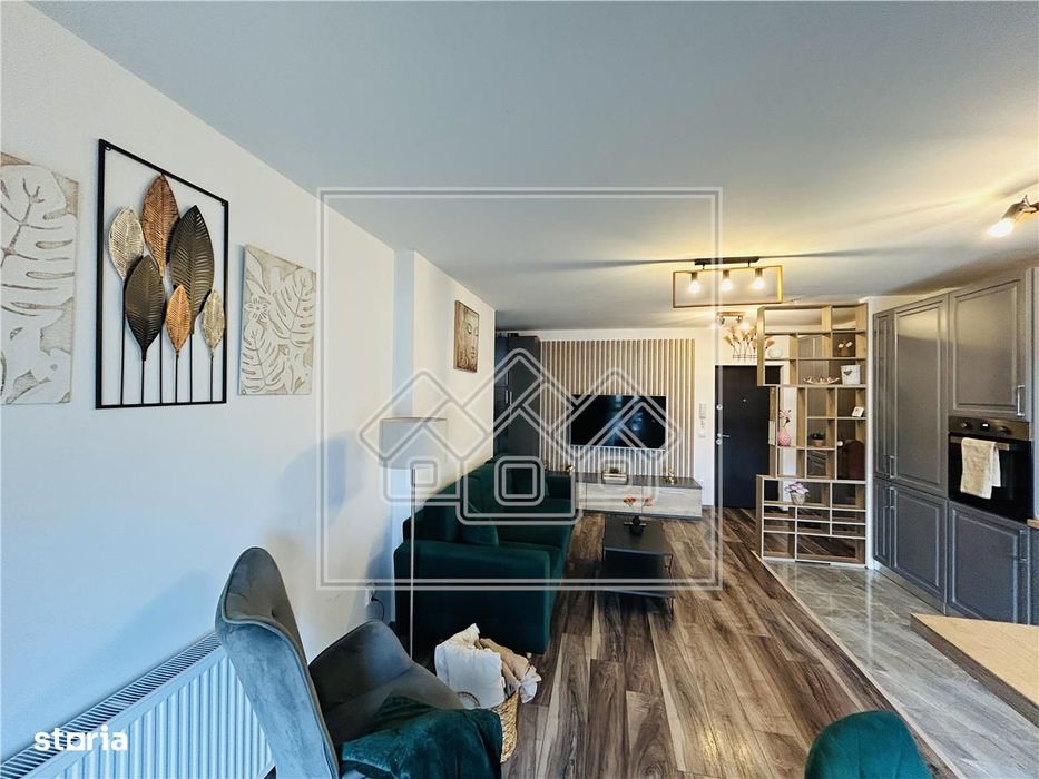 Apartament 2 camere, 46 mp utili + balcon 6 mp, parcare subterana