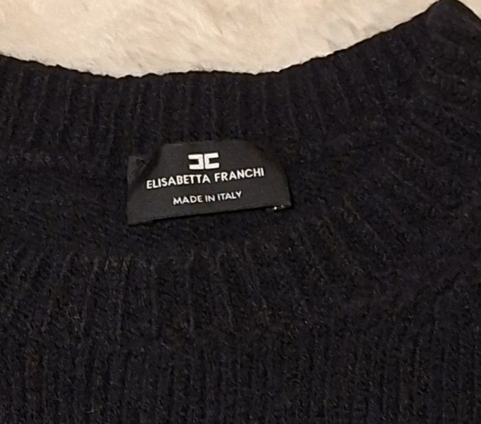 Черна блуза Еlisabetta Franchi