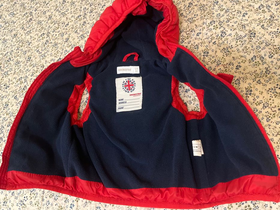 ORCHESTRA бебешки ватиран елек, 74см.