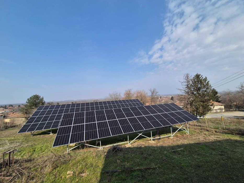 Фотоволтаична централа 60 KW и къща до гр. Белене !