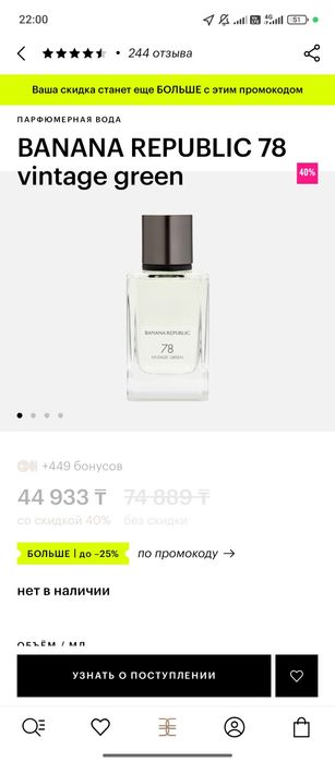 Парфюмерная вода