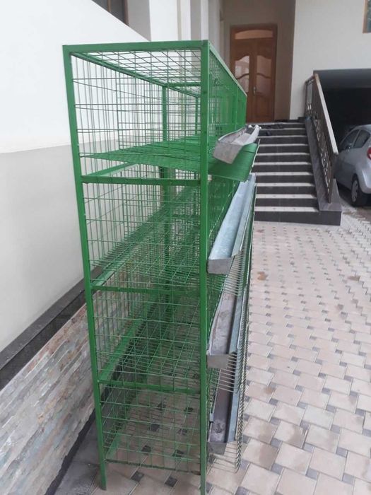 Клетка для кур несушек, со всеми комплектующими (б/у)