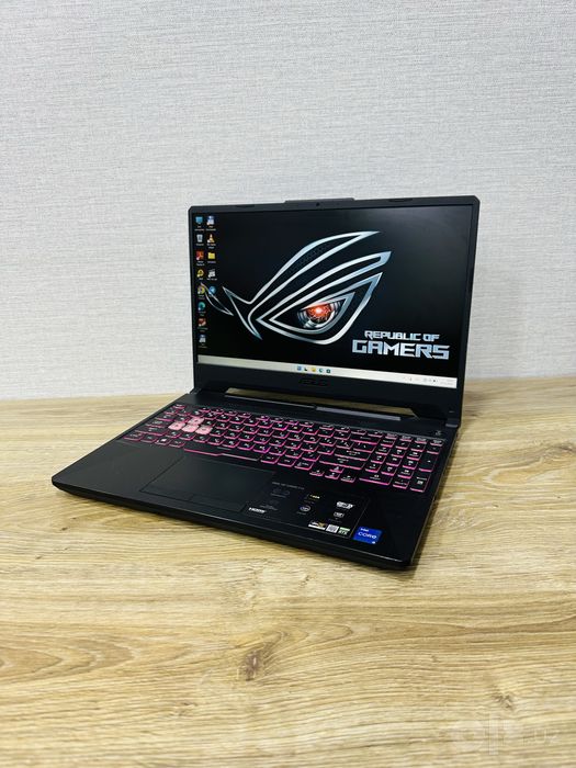 ASUS TUF CORE I5-11Gen+RTX3050 Мощный, Игровой ноутбук для Игр и IT