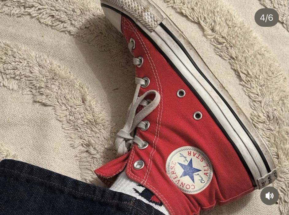 Кецове , converse, 38 ми размер , носени