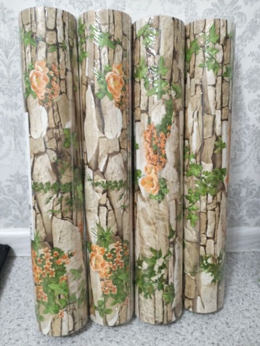 Обои виниловые на бумажной основе. Производство Украина