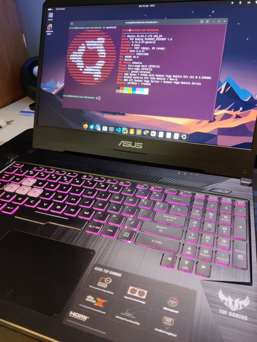 Геймърски лаптоп Asus TUF