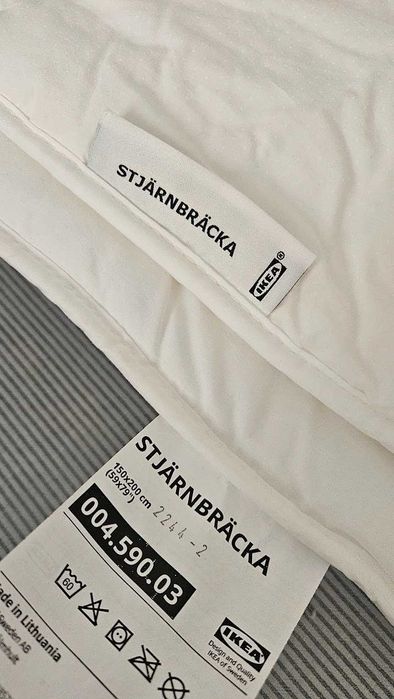STJÄRNBRÄCKA топла завивка IKEA 150x200, лиосел и памук