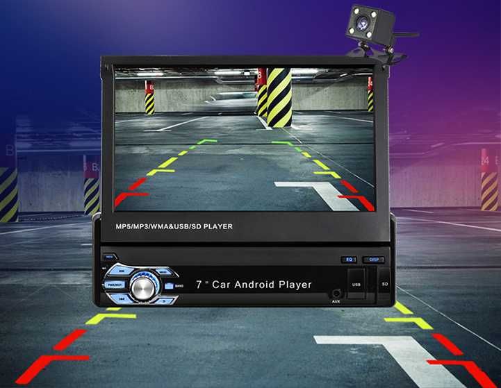 7" Мултимедия Монитор Touch Screen Мултимедия касетофон за кола