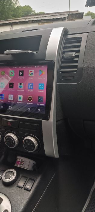 Navigatie Android Carplay Nissan Xtrail Waze YouTube GPS BT