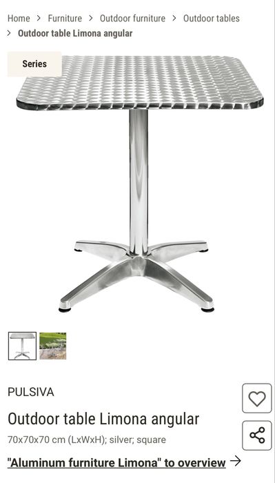 Mese / masa inox/ masa Aluminiu