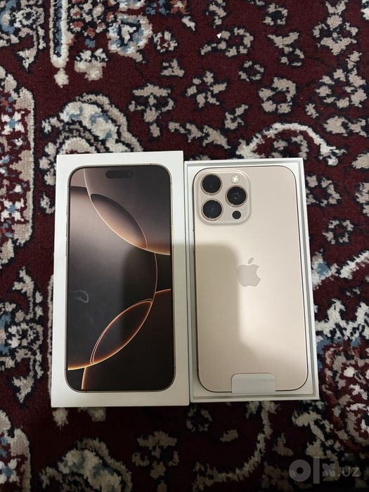 iPhone 16 Pro Max Desert titanium 256GB