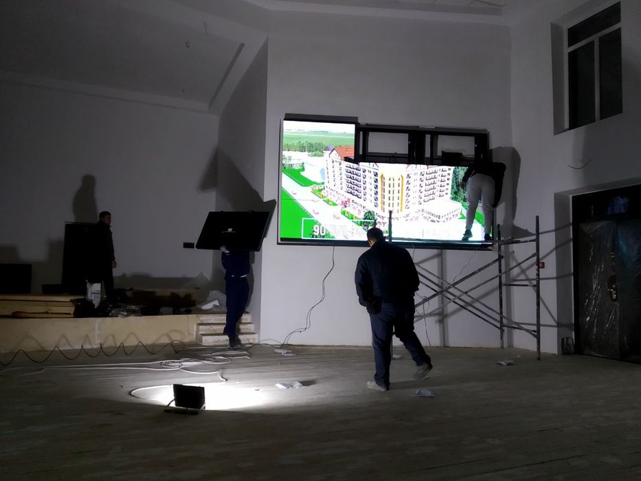 Видеостена. LG LCD 55