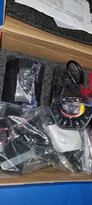 Set Proiectoare Moto SUPAREE - Kit Complet Cablaj + Buton - NOI