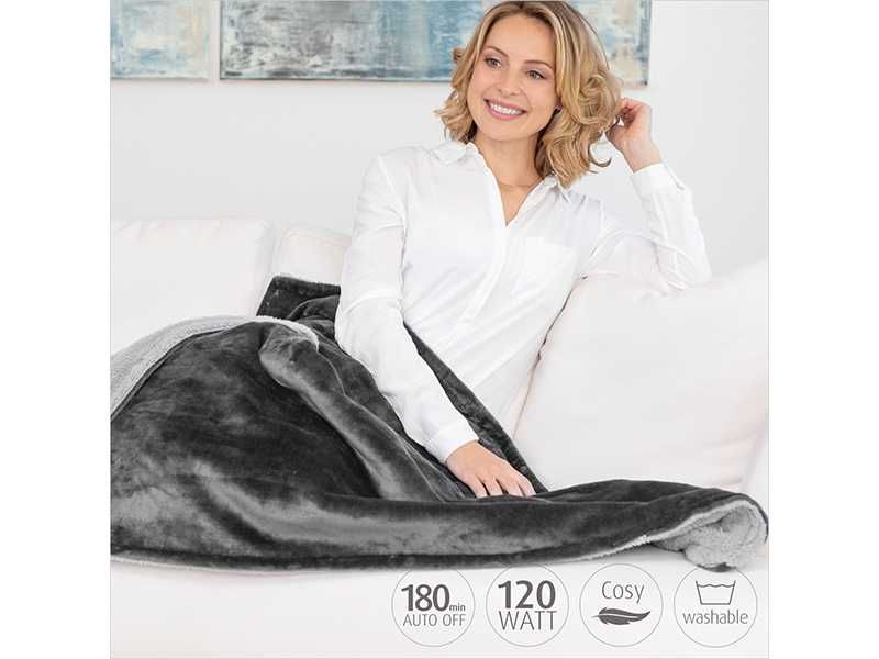 НОВИ! Електрическо одеяло 3в1 Medisana 160х130см 120W Двулицево