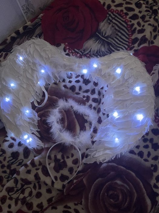 Крылья ангела+нимб ангела